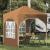 Cort de Petrecere Pop-up 192 x 192 x 245 cm Bej GartenMobel Dekor