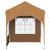 Cort de Petrecere Pop-up 192 x 192 x 245 cm Bej GartenMobel Dekor