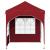 Cort de Petrecere Pop-up 192 x 192 x 245 cm Burgundy GartenMobel Dekor