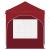 Cort de Petrecere Pop-up 192 x 192 x 245 cm Burgundy GartenMobel Dekor