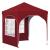 Cort de Petrecere Pop-up 192 x 192 x 245 cm Burgundy GartenMobel Dekor