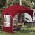 Cort de Petrecere Pop-up 192 x 192 x 245 cm Burgundy GartenMobel Dekor