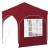 Cort de Petrecere Pop-up 192 x 192 x 245 cm Burgundy GartenMobel Dekor