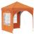 Cort de Petrecere Pop-up 192 x 192 x 245 cm Portocaliu GartenMobel Dekor