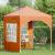 Cort de Petrecere Pop-up 192 x 192 x 245 cm Portocaliu GartenMobel Dekor