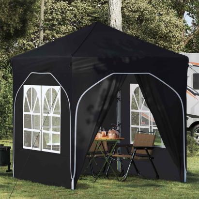 Cort de Petrecere Pop-up 192 x 192 x 245 cm Antracit GartenMobel Dekor