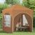 Cort de Petrecere Pop-up 192 x 192 x 245 cm Bej GartenMobel Dekor