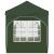Cort de Petrecere Pop-up 192 x 192 x 245 cm Verde GartenMobel Dekor