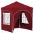Cort de Petrecere Pop-up 192 x 192 x 245 cm Burgundy GartenMobel Dekor
