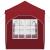 Cort de Petrecere Pop-up 192 x 192 x 245 cm Burgundy GartenMobel Dekor