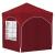 Cort de Petrecere Pop-up 192 x 192 x 245 cm Burgundy GartenMobel Dekor
