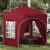 Cort de Petrecere Pop-up 192 x 192 x 245 cm Burgundy GartenMobel Dekor