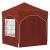 Cort de Petrecere Pop-up 192 x 192 x 245 cm Terracota GartenMobel Dekor