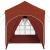 Cort de Petrecere Pop-up 192 x 192 x 245 cm Terracota GartenMobel Dekor
