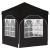 Cort de Petrecere Pop-up 192 x 192 x 245 cm Negru GartenMobel Dekor