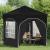 Cort de Petrecere Pop-up 192 x 192 x 245 cm Negru GartenMobel Dekor