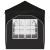 Cort de Petrecere Pop-up 192 x 192 x 245 cm Negru GartenMobel Dekor