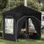 Cort de Petrecere Pop-up 192 x 192 x 245 cm Negru GartenMobel Dekor