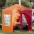 Cort de Petrecere Pop-up 192 x 192 x 245 cm Portocaliu GartenMobel Dekor