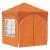 Cort de Petrecere Pop-up 192 x 192 x 245 cm Portocaliu GartenMobel Dekor