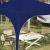 Cort de Petrecere Pop-up 290 x 290 x 245 cm albastru GartenMobel Dekor