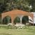 Cort de Petrecere Pop-up 290 x 290 x 245 cm Bej GartenMobel Dekor
