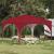 Cort de Petrecere Pop-up 290 x 290 x 245 cm Burgundy GartenMobel Dekor