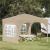Cort de Petrecere Pop-up 290 x 290 x 245 cm Crem GartenMobel Dekor