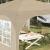 Cort de Petrecere Pop-up 290 x 290 x 245 cm Crem GartenMobel Dekor
