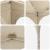 Cort de Petrecere Pop-up 290 x 290 x 245 cm Crem GartenMobel Dekor