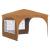 Cort de Petrecere Pop-up 290 x 290 x 245 cm Bej GartenMobel Dekor