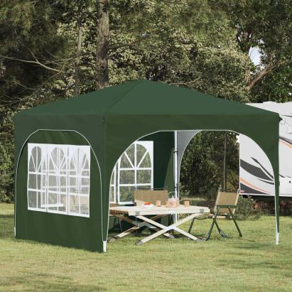 Cort de Petrecere Pop-up 290 x 290 x 245 cm Verde GartenMobel Dekor