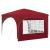 Cort de Petrecere Pop-up 290 x 290 x 245 cm Burgundy GartenMobel Dekor