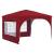 Cort de Petrecere Pop-up 290 x 290 x 245 cm Burgundy GartenMobel Dekor