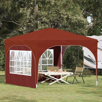 Cort de Petrecere Pop-up 290 x 290 x 245 cm Terracota GartenMobel Dekor