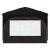 Cort de Petrecere Pop-up 290 x 290 x 245 cm Negru GartenMobel Dekor