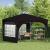 Cort de Petrecere Pop-up 290 x 290 x 245 cm Negru GartenMobel Dekor