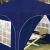 Cort de Petrecere Pop-up 290 x 290 x 245 cm albastru GartenMobel Dekor