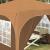Cort de Petrecere Pop-up 290 x 290 x 245 cm Bej GartenMobel Dekor