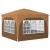 Cort de Petrecere Pop-up 290 x 290 x 245 cm Bej GartenMobel Dekor