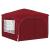 Cort de Petrecere Pop-up 290 x 290 x 245 cm Burgundy GartenMobel Dekor