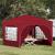 Cort de Petrecere Pop-up 290 x 290 x 245 cm Burgundy GartenMobel Dekor
