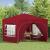 Cort de Petrecere Pop-up 290 x 290 x 245 cm Burgundy GartenMobel Dekor