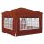 Cort de Petrecere Pop-up 290 x 290 x 245 cm Terracota GartenMobel Dekor