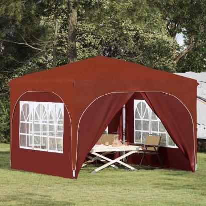 Cort de Petrecere Pop-up 290 x 290 x 245 cm Terracota GartenMobel Dekor