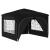 Cort de Petrecere Pop-up 290 x 290 x 245 cm Negru GartenMobel Dekor
