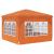 Cort de Petrecere Pop-up 290 x 290 x 245 cm Portocaliu GartenMobel Dekor