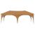 Cort de Petrecere Pop-up Bej 575 x 288 x 245 cm Material Oxford GartenMobel Dekor