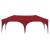 Cort de Petrecere Pop-up Burgundy 575 x 288 x 245 cm GartenMobel Dekor