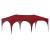 Cort de Petrecere Pop-up Burgundy 575 x 288 x 245 cm GartenMobel Dekor